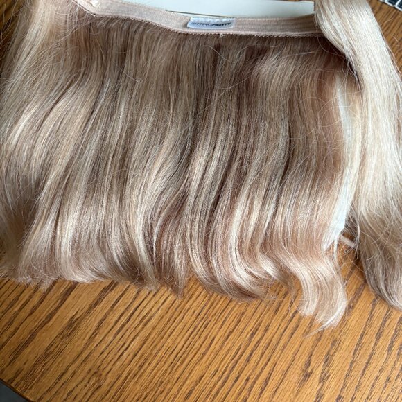 HUMAN HAIR CLIP INS AND HALO PACKAGE - Picture 6 of 6